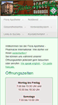 Mobile Screenshot of flora-pharm.de